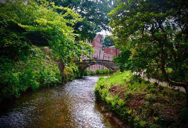 Quarry Bank Mill River Bollin photo: Stacey MacNaught @flickr