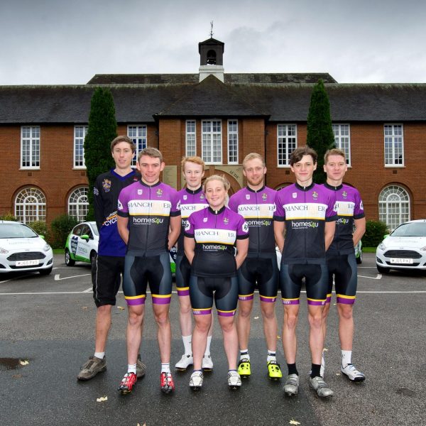 The cycling team, Photo: Nigel Maitland Photography