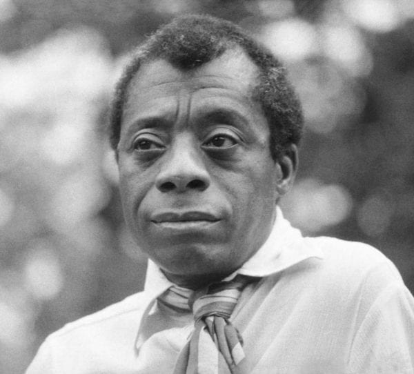 Photo: James Baldwin by Allan Warren @ Wikimedia Commons