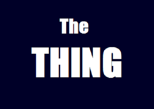 The Thing Horror movie poster