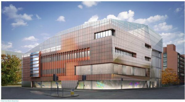 An artist's impression of the National Graphene Institute. Photo: The University of Manchester