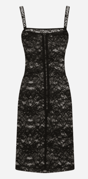 Sheer, lacy Dolce and Gabanna dress