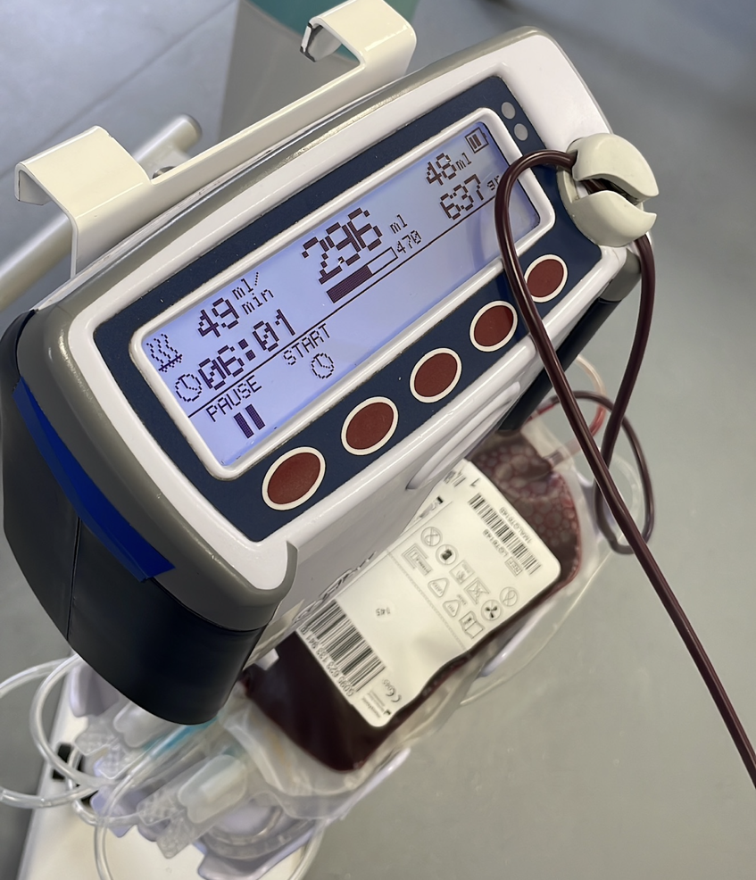 Blood measurement equipment