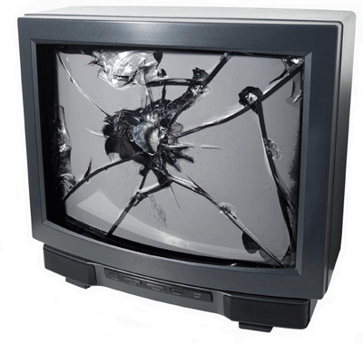 Throw away your television