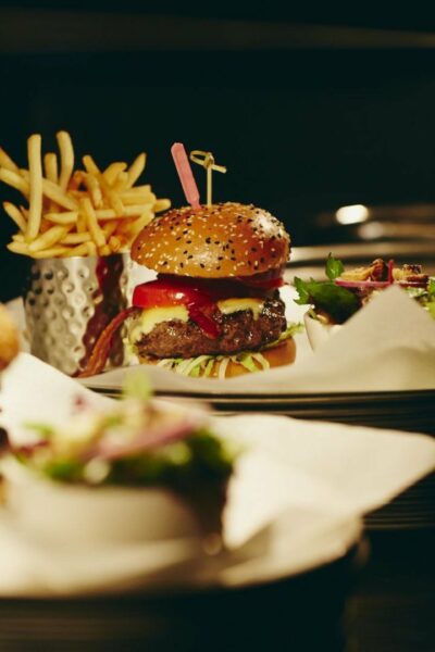 Photo: Burger and Lobster