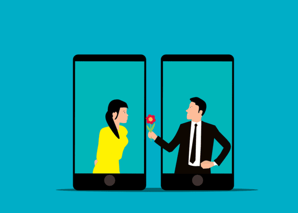 Dating through a screen