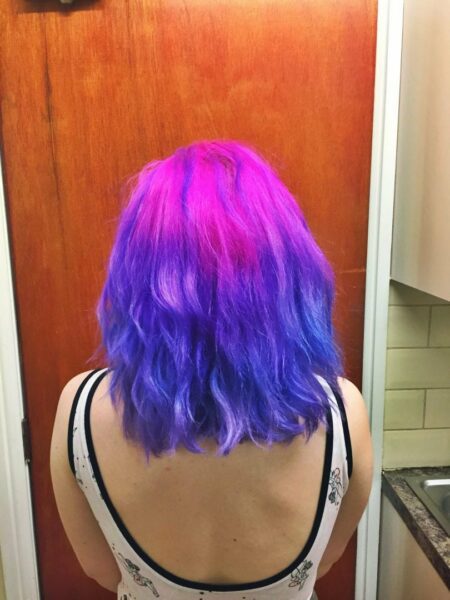 Rainbow hair. Photo: The Mancunion