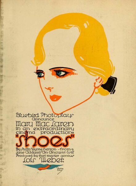 Shoes Poster, Lois Weber