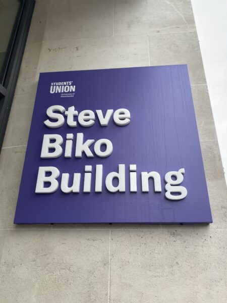 Image: Steve Biko Building sign